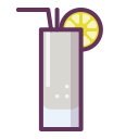 alcohol, bar, cocktail, drink, glass, party, summer svg vector icon