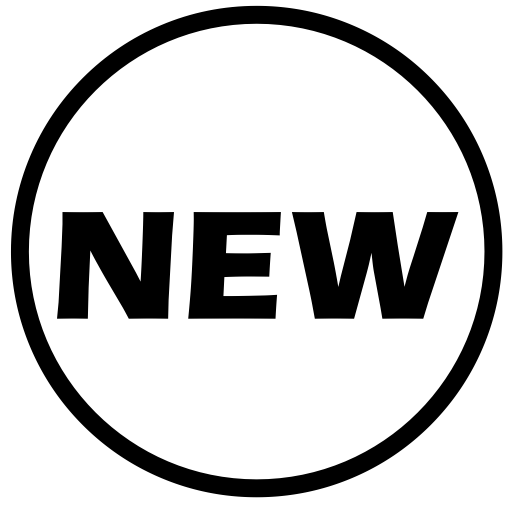New svg vector icon