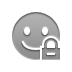 smiley,lock icon