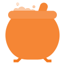 boil, couldron, halloween, holyday, witch svg vector icon