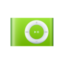 ipod,shuffle,green icon