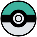 cinema, film, game, go, movie, play, pokemon svg vector icon