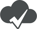 accept, check, check mark, cloud, done, marked, ok svg vector icon