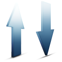 bandwidth, download, traffic, upload icon