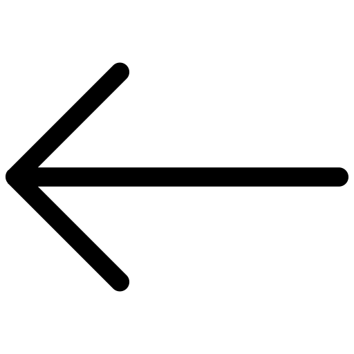 Back svg vector icon