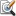 and, replace, search icon