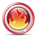 fire, hot, nero icon