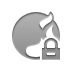 burn,disk,lock icon
