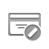 credit,card,cancel icon