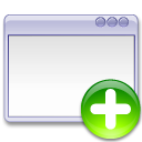 new, window icon