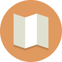 map, navigation svg vector icon