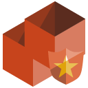 box,shield icon