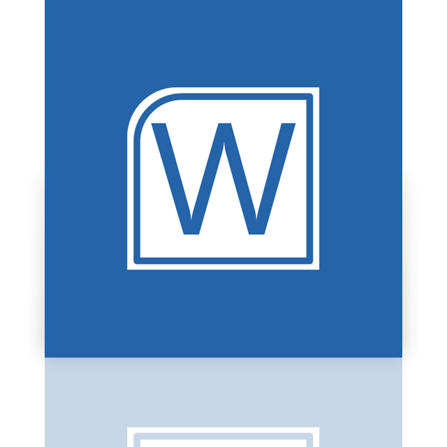 word,alt,mirror icon