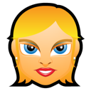 avatar, female, girl, lady, woman icon