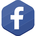 facebook, social network svg vector icon