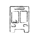 bus, doodle, school bus, transport, transportation, travel, vehicle svg vector icon