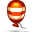 balloon, ellipsoidal icon