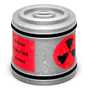 nuclear,waste,canister icon