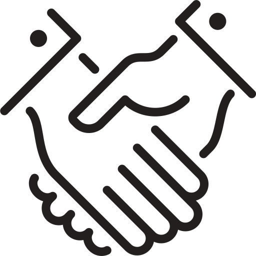 Handshake svg vector icon