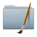folder,graphite,art icon
