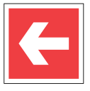 arrow, code, direction, emergency, red, sign, sos svg vector icon