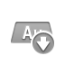 gold,down icon