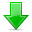 download,descending,fall,decrease,down,descend icon
