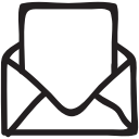 business, envelope, letter, mail, message, open, post svg vector icon