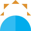 cloudy, forecast, weather svg vector icon
