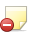 note,delete,del,remove icon