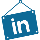 linkedin svg vector icon