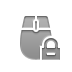 mouse,lock icon