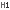 h, heading icon
