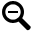 magnifier,zoom,out icon