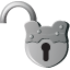 dom, hack, lock, open, padlock, password, secure, security, unlock, unlocked icon