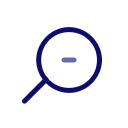 magnifier, out, search, zoom, zoomin out, zooming svg vector icon
