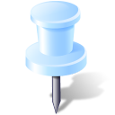 gps, location, needle, pin icon