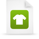 document, file, green, paper icon