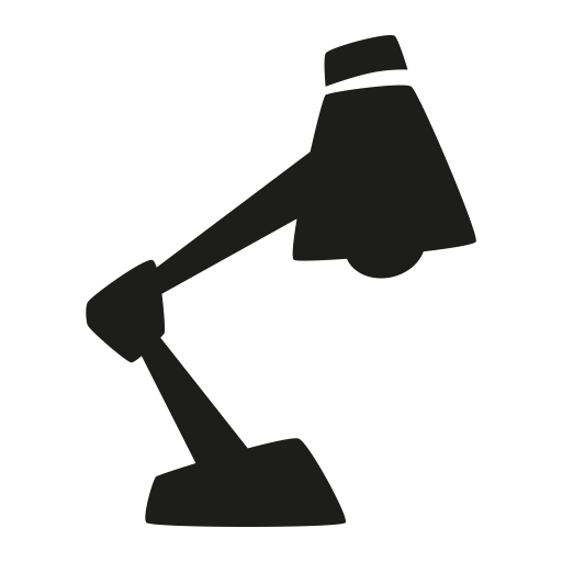 Lamp svg vector icon