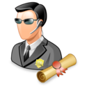 agent, bodyguard, policies, security, spy, user icon