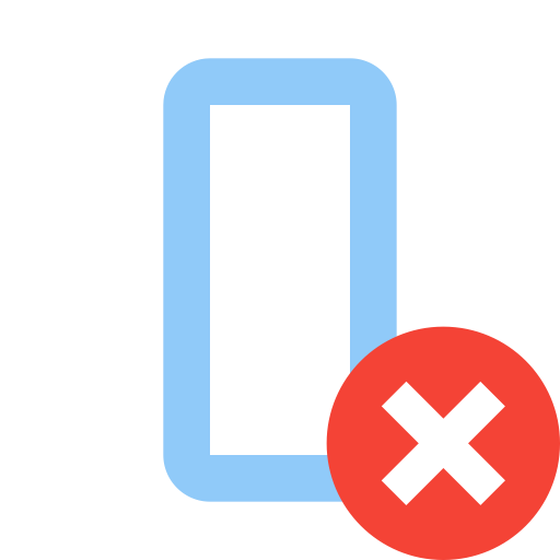 Delete Column svg vector icon