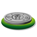 ghost, in, well icon