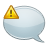 comment,warning,alert,exclamation,wrong,error icon