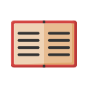 book, education, learn, student, study, text svg vector icon