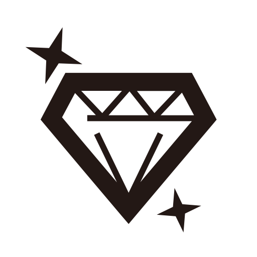 Diamonds svg vector icon