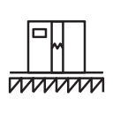 air, airline, airplane, airport, airship, baggage, load svg vector icon