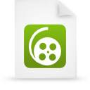 file,document,paper,green icon