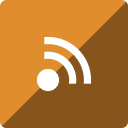 gloss, media, rss, social, square svg vector icon
