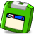 zip,green icon
