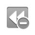 rewind,delete icon